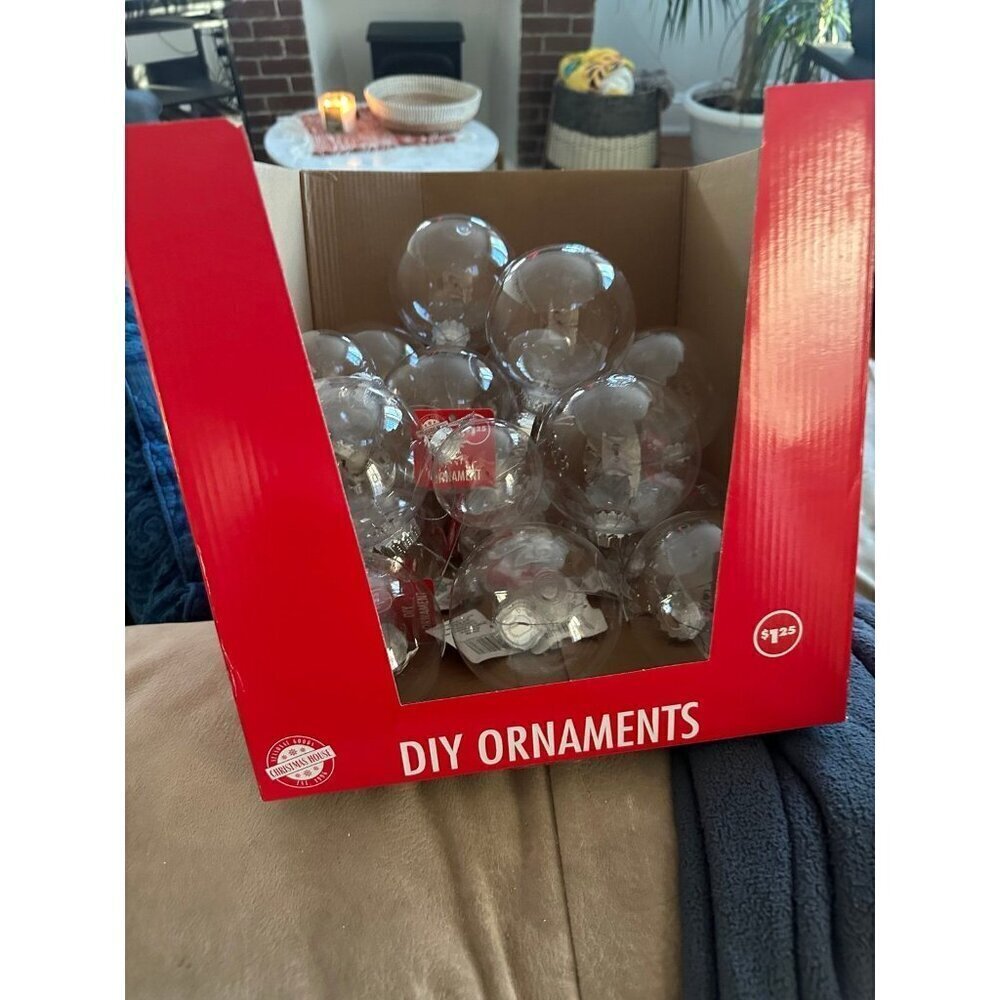 Christmas House DIY ornaments lot
